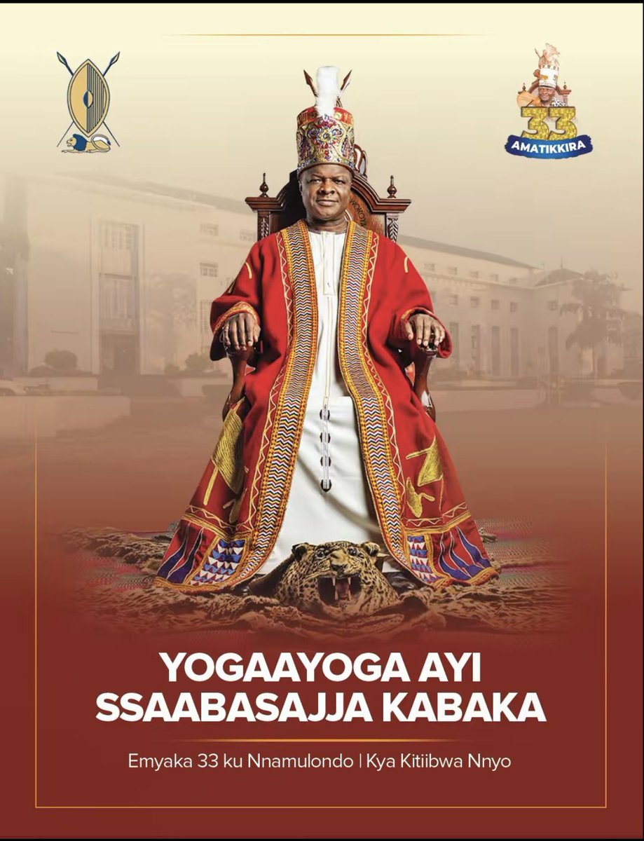 MaggieNats256's tweet photo. Okuweereza emyaka 33 ku Nnamulondo ya Buganda kyakubika eby'afaayo n'omukisa omungi. Webale kutuweereza n'okubeera ow'amaanyi.
Wangala ssabasajja kabaka https://t.co/37ITb2KKXe