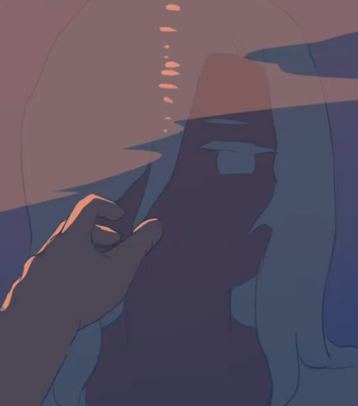 camamomile's tweet photo. the vs version of remu dropped, I think it is safe to say that these shadows are a representation of themselves https://t.co/FAObkwpb6V