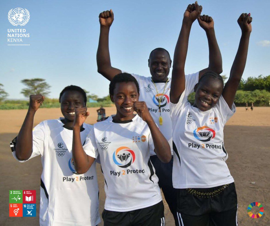UnKenya's tweet photo. "Sport creates structured time, trusted relationships and a space that is consistently theirs."

For girls in a refugee camp, that is not a small thing. It is protection.

More: https://t.co/1qRCFui0ET

#KenyaCooperationFramework https://t.co/SEaAcSfHLk