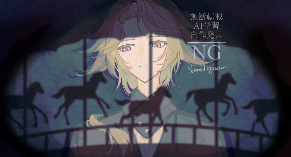 SameLiqueur's tweet photo. 🎆&amp;🎠&amp;🌹

#今月描いた絵を晒そうㅤ 
#オリジナル https://t.co/qcHKlivAAN
