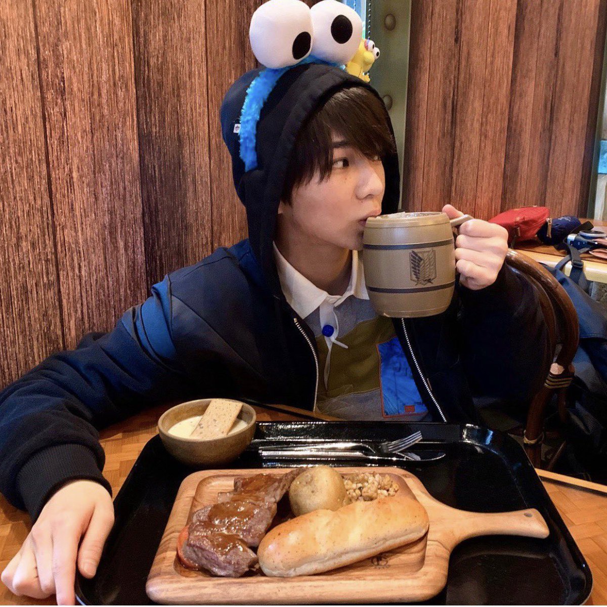 Ra_shuny's tweet photo. だいちゃんって一緒に居る感じの写真載せてくれるから神
 #MILK #塩﨑太智 https://t.co/pwjInwxHpY