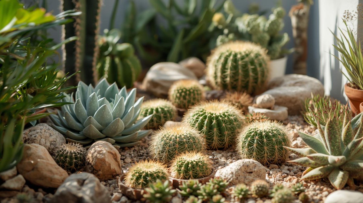LesleyLambert's tweet photo. If you live in a hot climate where your plants struggle to survive due to the heat and lack of moisture then a cacti garden may be the perfect solution for you. 🌵

Here are 20 cactus garden ideas just for you!
 https://t.co/ULbZe4Xver https://t.co/41nRGrdks0