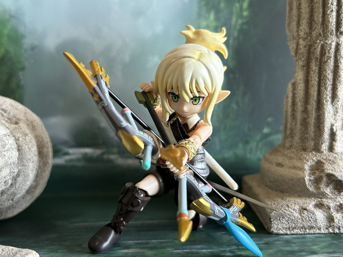 流れに乗って武闘派エルフが通ります🧝🏻‍♀️ #リンクトラベラーズ