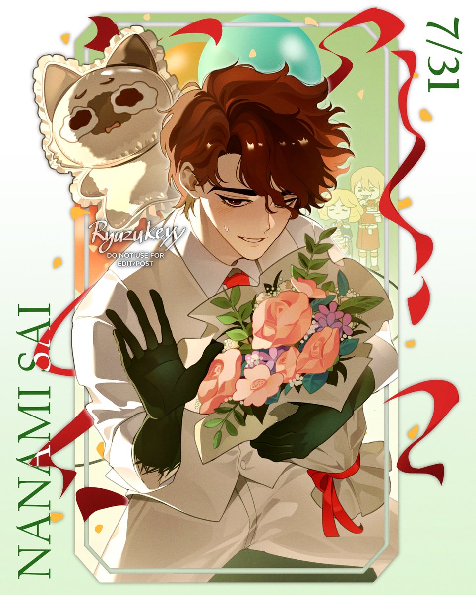 Ryuzukeyy's tweet photo. #七海SAI誕生祭2026

お誕生日おめでとう!SAI!!!(♡ˊ͈ ꒳ ˋ͈)🎊💐 https://t.co/G5q2FFFhcp