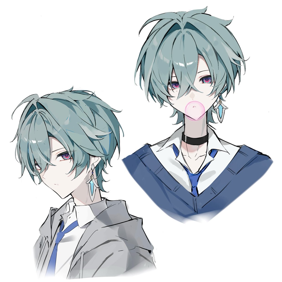 v_uo0zzZ's tweet photo. #今月描いた絵を晒そうㅤ https://t.co/3B4yYVX6YF