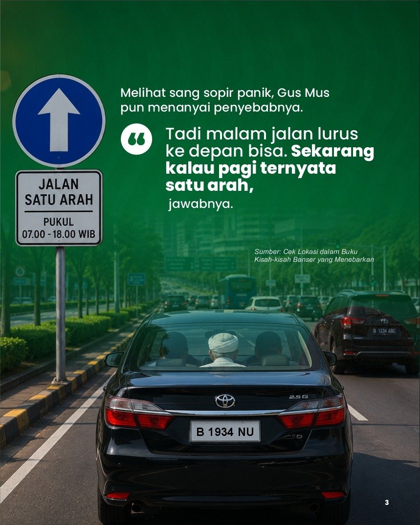 makobanser's tweet photo. Konon, kisah ini terjadi sebelum google maps bisa nempel di Hape.

#AnsorBanser #GusMus https://t.co/pq1XXVrGyD