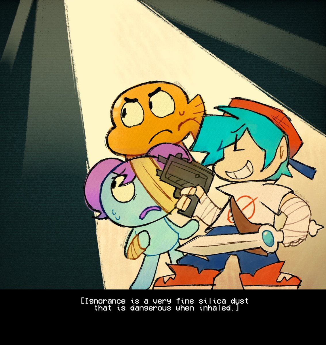 starlin_lolz's tweet photo. [NEXT WEEK.]

#FNF #Pibby #PibbyApocalypse https://t.co/hgBvW3Lg11