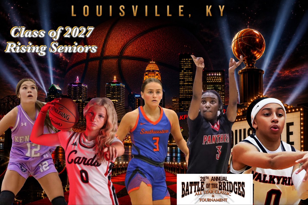 CoachAnthony78's tweet photo. Ladies and gentlemen…your 2026 Rising Senior Battle of the Bridges All Stars!!  Can’t wait to watch them take the court tomorrow!! Go Kentucky! @KennedyStamper1 @jaelee_knowles @jaelyndye27 @OfficialAmirah8 @lp44rose @Kenzi4415 @brookelynduck @AsiaCharles2027 @makiy2027 @marryah_carr @BrynnBrickey