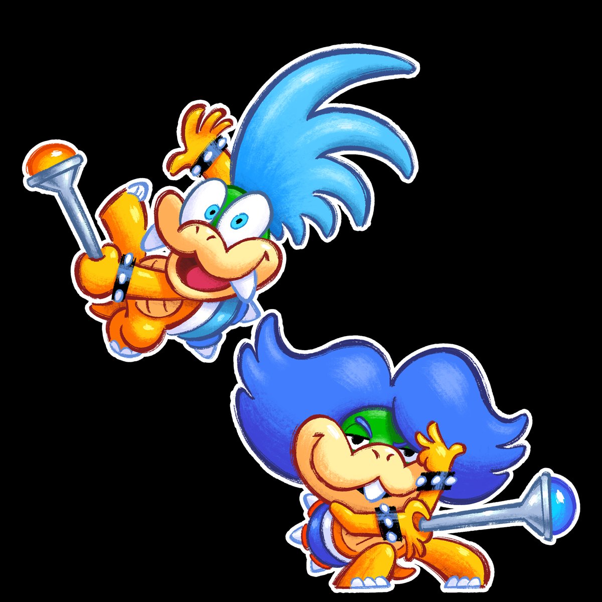 rkfrmn's tweet photo. Koopalings #fanart https://t.co/hrDjFuS8yR