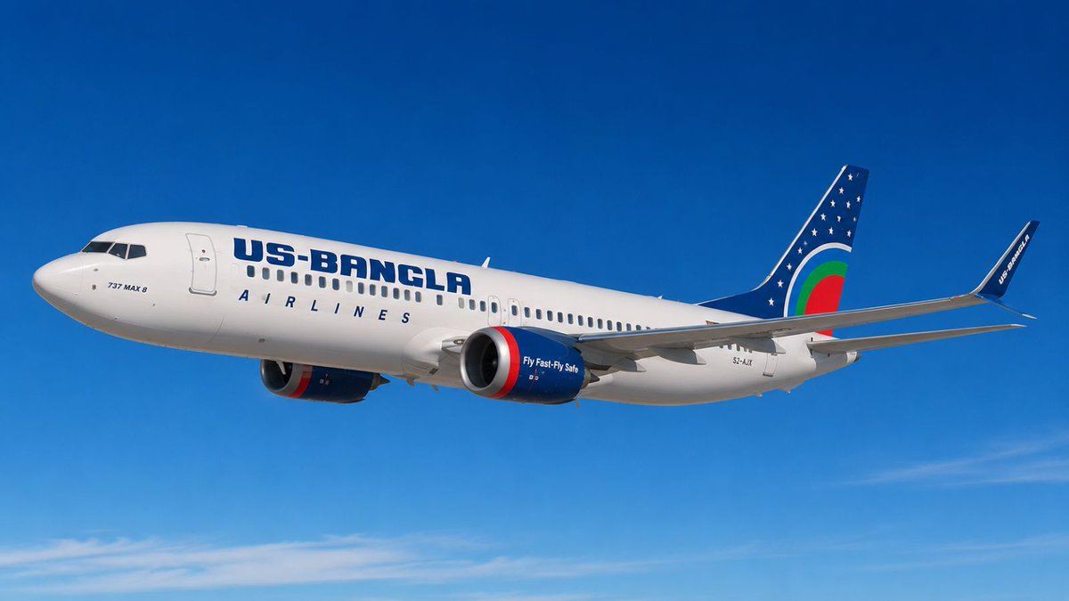 scramble_nl's tweet photo. US-Bangla to expand fleet with more B737s.
Please read more on our website by clicking the link below.
#avgeek #scramble #usbangla #usbanglaairlines #boeing #b737 #b737max
https://t.co/JNQiIG9nFm https://t.co/ZeCyygfGnG