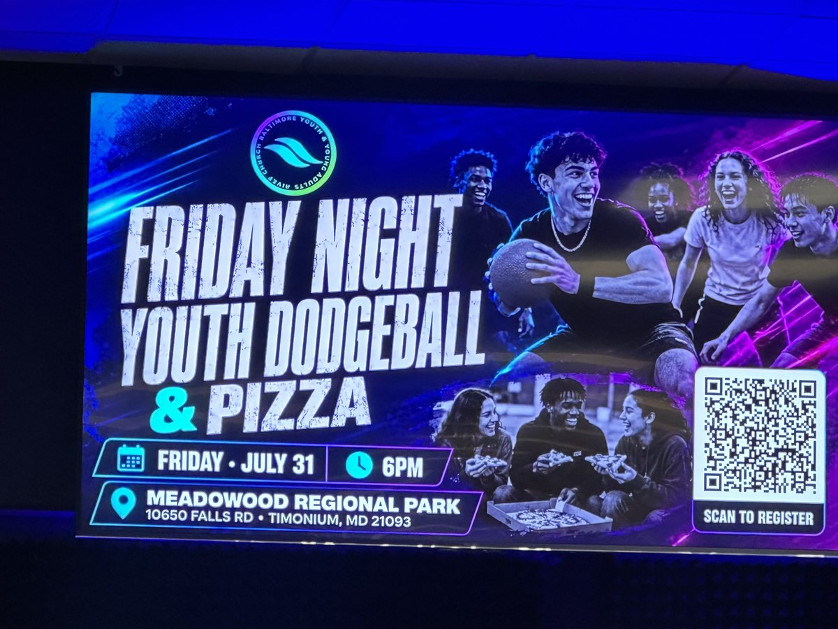 Richalicious2's tweet photo. Happy Friday🥰🥳Twitter🌎Family🌎🥰🥳Don’t 4get 2 Lock N & Come Out 2 The Friday Fun Night Youth & Young Adult Dodgeball🏐⚽️& Pizza🍕🍕Party🥳At Meadowood Regional Park🌳🌳Ages 13-19🥳.#River.#Church.#Baltimore.#Free.#Pizza.#Party.#Youth.#Young.#Adults.#Music.#Fun.#Events https://t.co/SHD0xeWBzZ