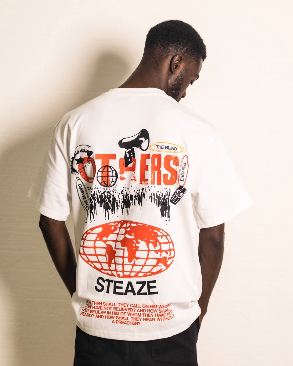 _Steaze's tweet photo. The OTHERS Tee from our S26 Drop 1 - For His Purpose collection.
#Steaze #ForHisPurpose #Others https://t.co/n0NdvdFmJv