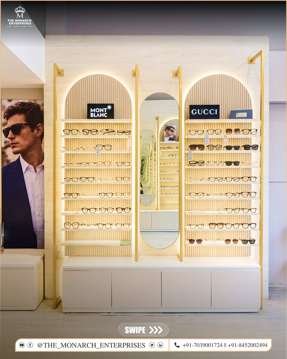 murtazatin1's tweet photo. 𝐏𝐀𝐍𝐎𝐑𝐀𝐌𝐀 𝐕𝐈𝐒𝐈𝐎𝐍 | #𝐉𝐀𝐋𝐆𝐀𝐎𝐍

#StoreDesign #OpticalRetail #BespokeInteriors #Opticalshowroom #Opticalstore #Retailstore #Retailshowroom #StoreTransformation #PremiumRetail #Retail #showroomdesign #Gujarat #Pune #Mumbai #RT #BTRTG 

https://t.co/6iuMtbmu8T https://t.co/hhEAVt9WrJ