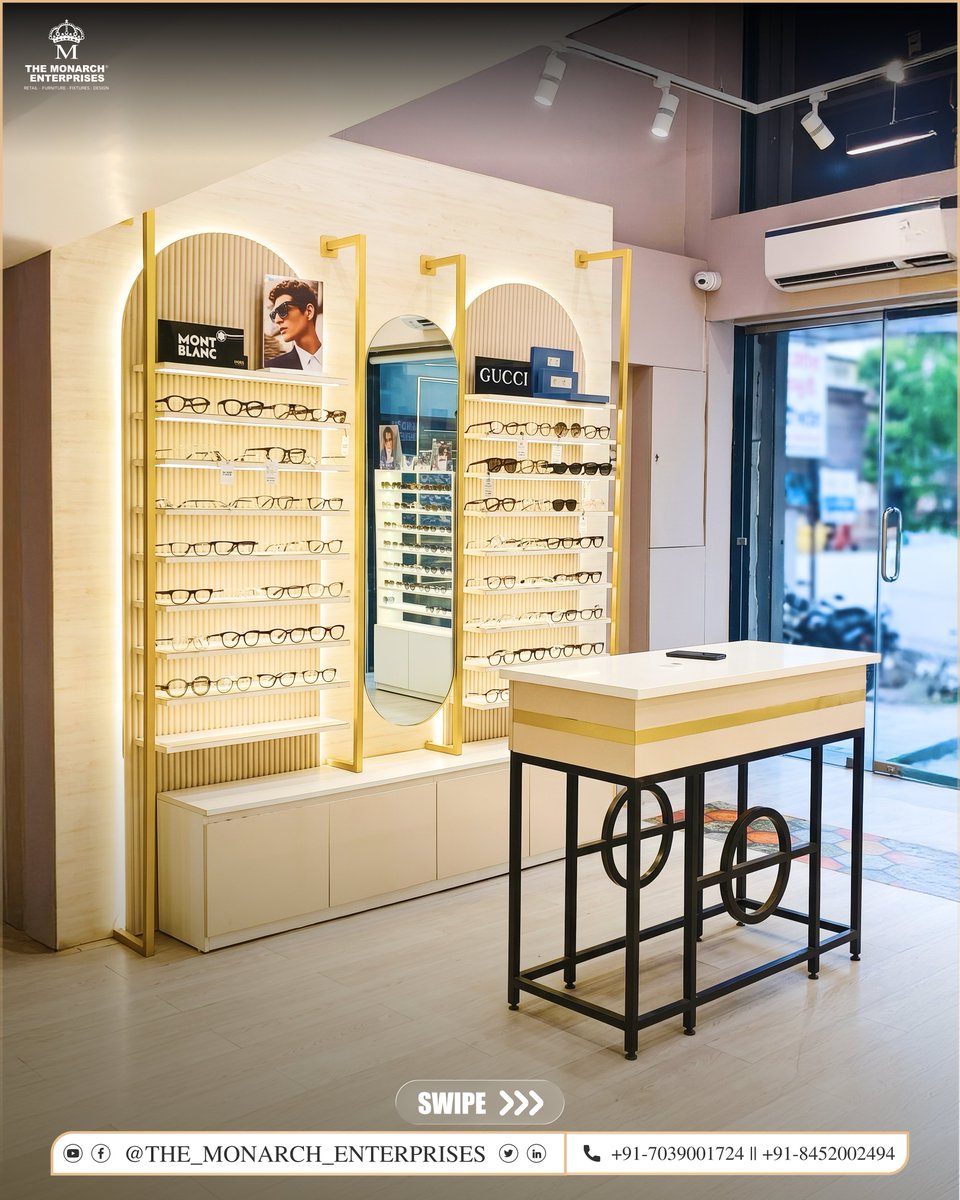 murtazatin1's tweet photo. 𝐏𝐀𝐍𝐎𝐑𝐀𝐌𝐀 𝐕𝐈𝐒𝐈𝐎𝐍 | #𝐉𝐀𝐋𝐆𝐀𝐎𝐍

#StoreDesign #OpticalRetail #BespokeInteriors #Opticalshowroom #Opticalstore #Retailstore #Retailshowroom #StoreTransformation #PremiumRetail #Retail #showroomdesign #Gujarat #Pune #Mumbai #RT #BTRTG 

https://t.co/6iuMtbmu8T https://t.co/hhEAVt9WrJ