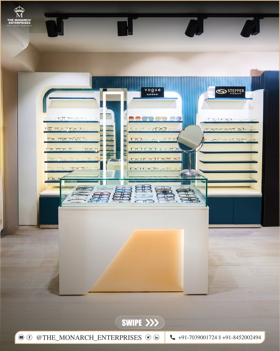 murtazatin1's tweet photo. 𝐏𝐀𝐍𝐎𝐑𝐀𝐌𝐀 𝐕𝐈𝐒𝐈𝐎𝐍 | #𝐉𝐀𝐋𝐆𝐀𝐎𝐍

#StoreDesign #OpticalRetail #BespokeInteriors #Opticalshowroom #Opticalstore #Retailstore #Retailshowroom #StoreTransformation #PremiumRetail #Retail #showroomdesign #Gujarat #Pune #Mumbai #RT #BTRTG 

https://t.co/6iuMtbmu8T https://t.co/hhEAVt9WrJ