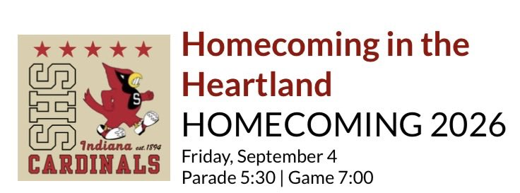 CardSportsNet's tweet photo. Make plans to join us at this year’s Southport High School Homecoming on September 4th.  This year’s theme is Homecoming in the Heartland.

The parade is BACK and will start at 5:30!

@SouthportFB will take on the Tech Titans at 7PM. https://t.co/epnRj3Ht6c