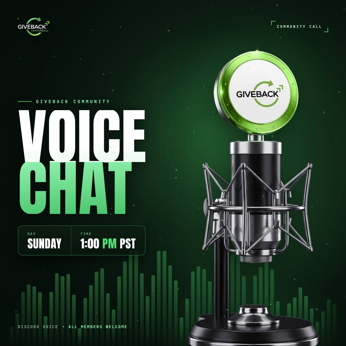 GuruNoah's tweet photo. New Era of @gbackcoin !
Tune in this Sunday in our Discord for amazing updates and news 👁💚👁 https://t.co/RWugNVJOPD