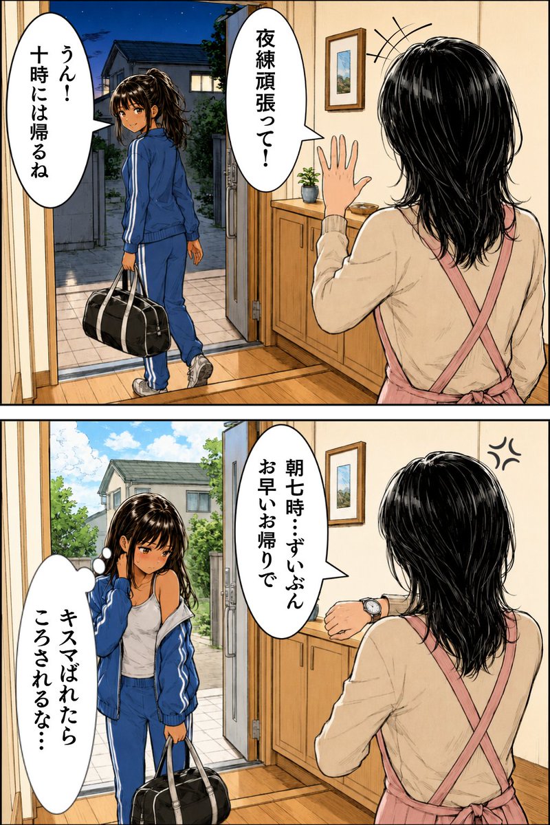 guz13081276's tweet photo. ママは何でもお見通し（1/3） https://t.co/yaiC8SvfMi