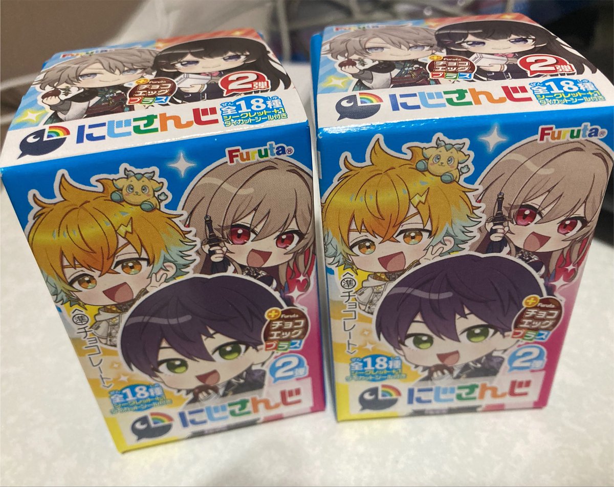 Arsno_cps's tweet photo. にじ浅い俺、チョコエッグを購入
刀也と委員長以外ほぼ知らないので出たライバーの配信を見る縛りをします https://t.co/LC6tnEewtu