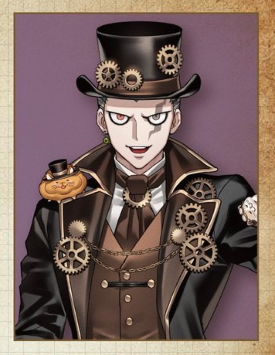 qlovesgundham's tweet photo. I knew he was going to be goofy as fuck with that tophat but Cham-P too 😭😭😭😭😭 so cute give me 100 https://t.co/7JbLS3FRyl