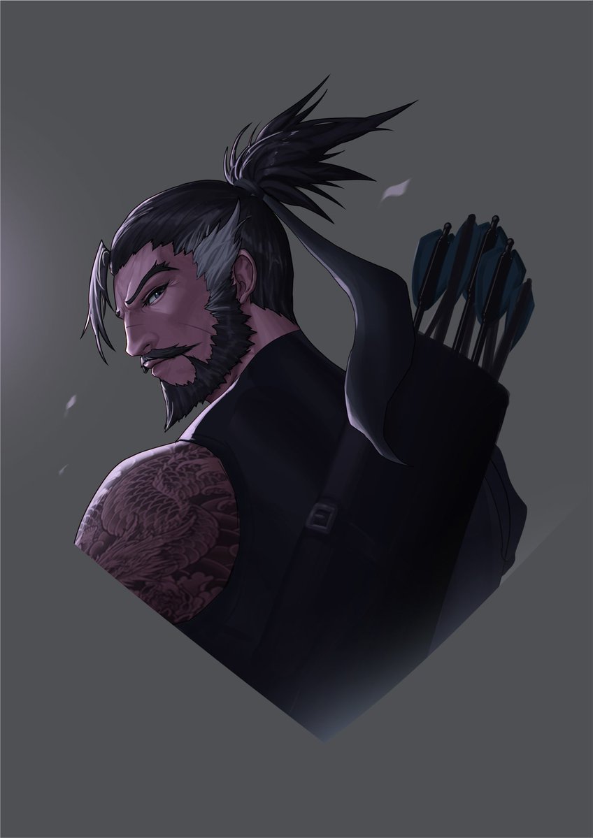 Diel2026's tweet photo. Hanzo fan art (old work)  , recently i bought his mythic skin 🫶🏻

#hanzo #overwatch #overwatchfanart https://t.co/8TyJRn5aFv