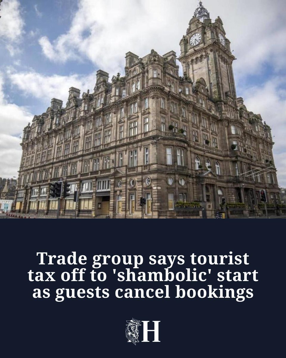 heraldscotland's tweet photo. EXCLUSIVE: Scotland’s leading trade association for private accommodation providers says it has been 'inundated' with concerns about the launch of Edinburgh’s new visitor levy 👇 https://t.co/ukhf1WTmMp