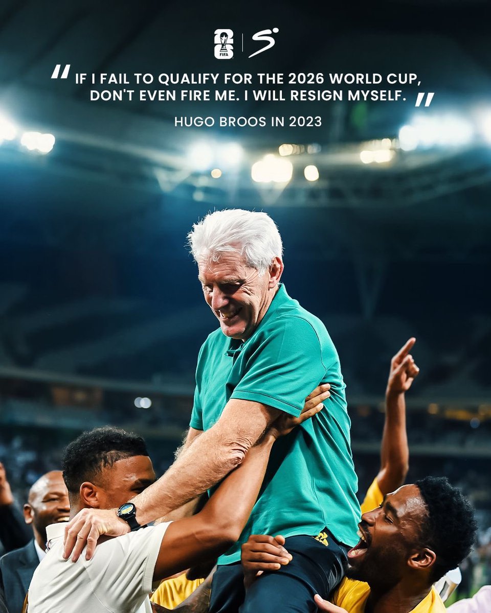 kay_mahapa's tweet photo. There will never be another like you Hugo Broos. 

1 of 1. https://t.co/yO6Aii7NtY