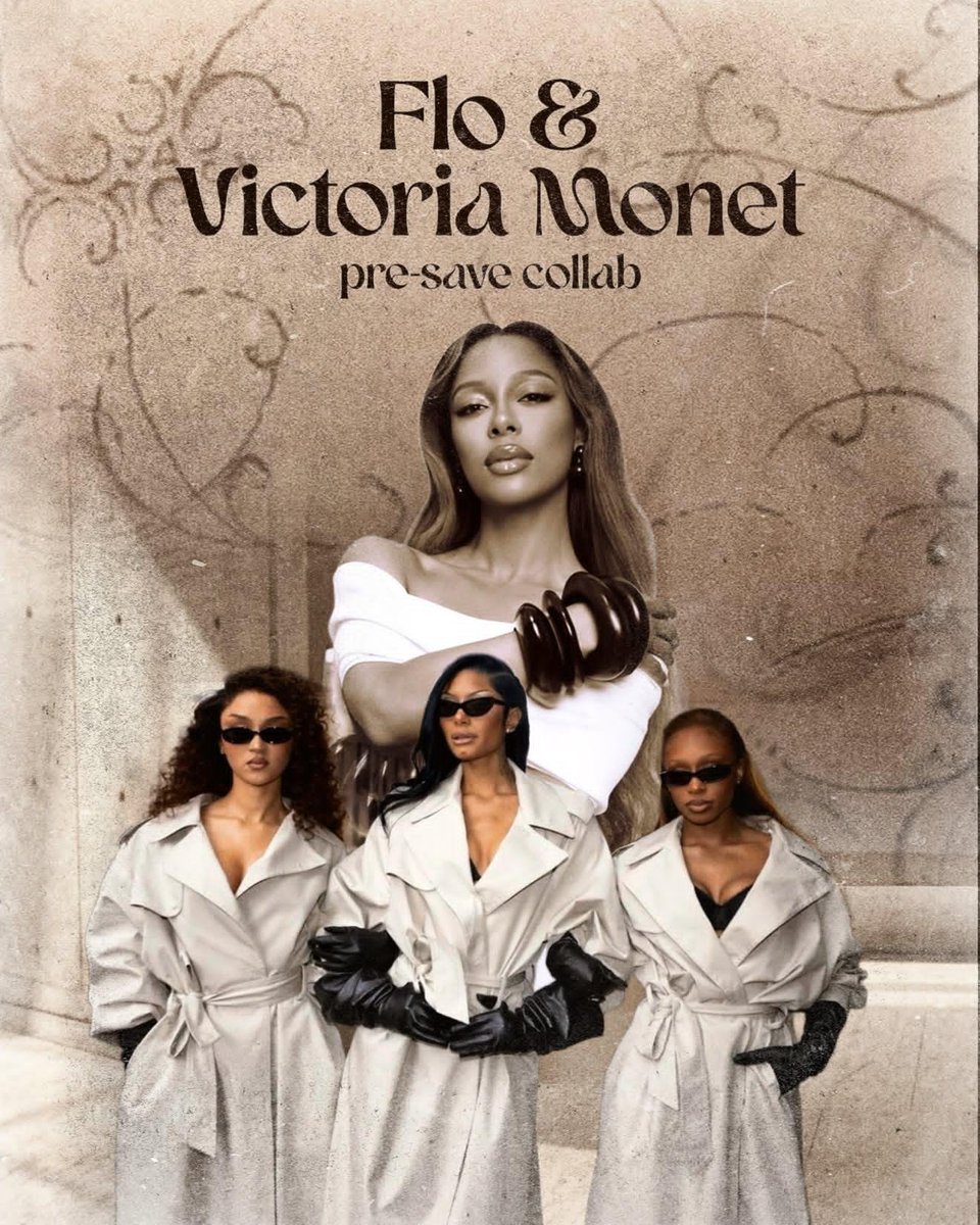 flonewsfeed's tweet photo. Calling all flolifers and tribe!

We have partnered with @VictorianStats for a pre-save collaboration!

1. Flolifers, pre-save 'Frequency of Love' by @VictoriaMonet in addition to 'THERAPY AT THE CLUB' by FLO on any streaming site you prefer. https://t.co/AJNGWoCJzU