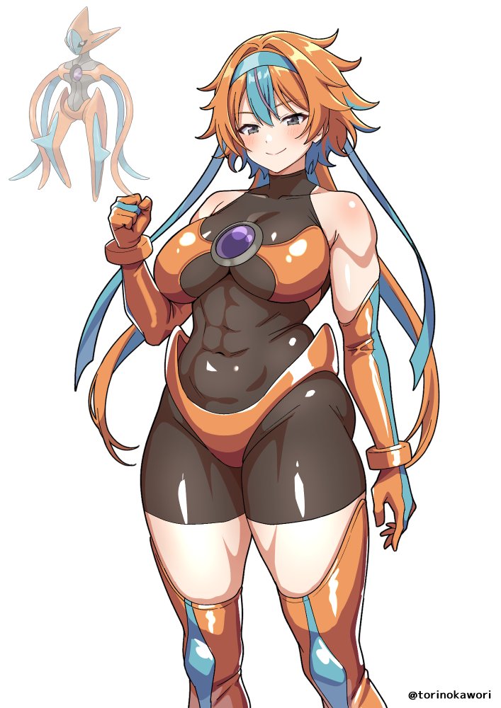 torinokawori's tweet photo. 今月のポケ擬🎋🧬🧬🧬
#今月描いた絵を晒そう https://t.co/5vkt3EGMVY