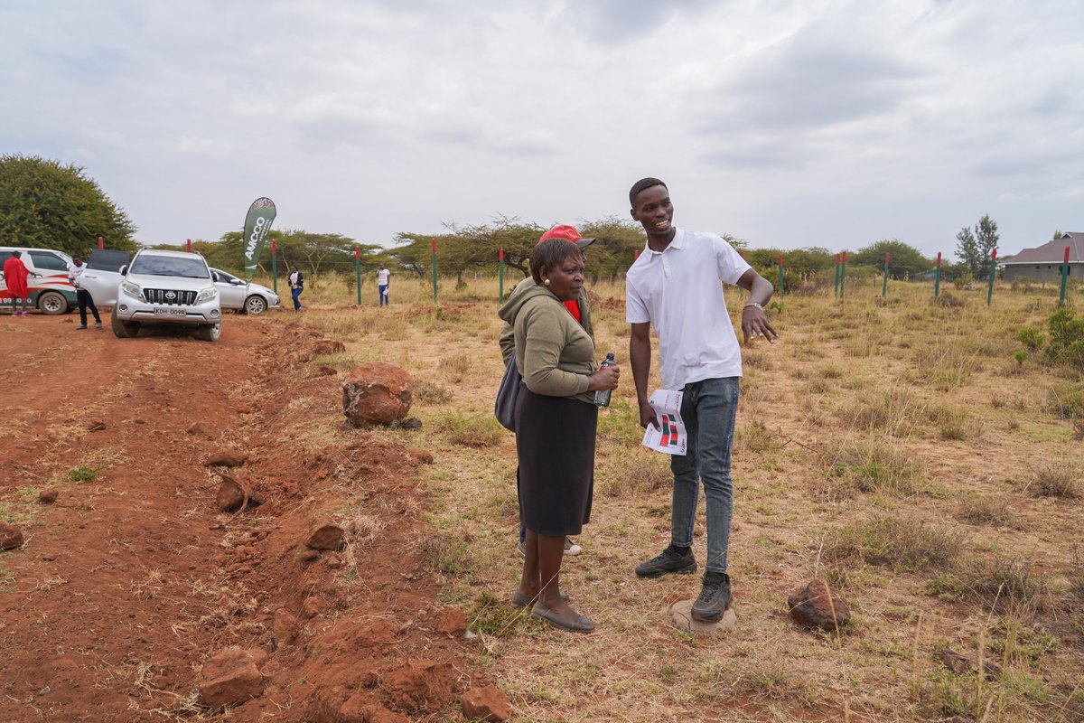AmccoProperties's tweet photo. Taking our clients step by step through their future land investment at Ngong Breeze 2 today

#AMCCOProperties #NgongBreeze2 #LandInvestors #RealEstateKenya  #launching https://t.co/qbWggfo3Is