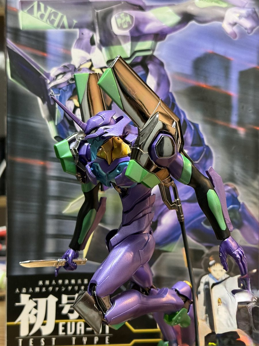 dk04091002's tweet photo. ４８作目（累計１１８）
ＬＭＨＧ　エヴァンゲリオン初号機

以前アニプラで当たったのを
息抜きがてらパチ組

我慢してたのに作っちゃいました
続けてしまいそう笑

初号機やっぱかっこいいよな🤔

#エヴァンゲリオン https://t.co/Ih51uN3AUW