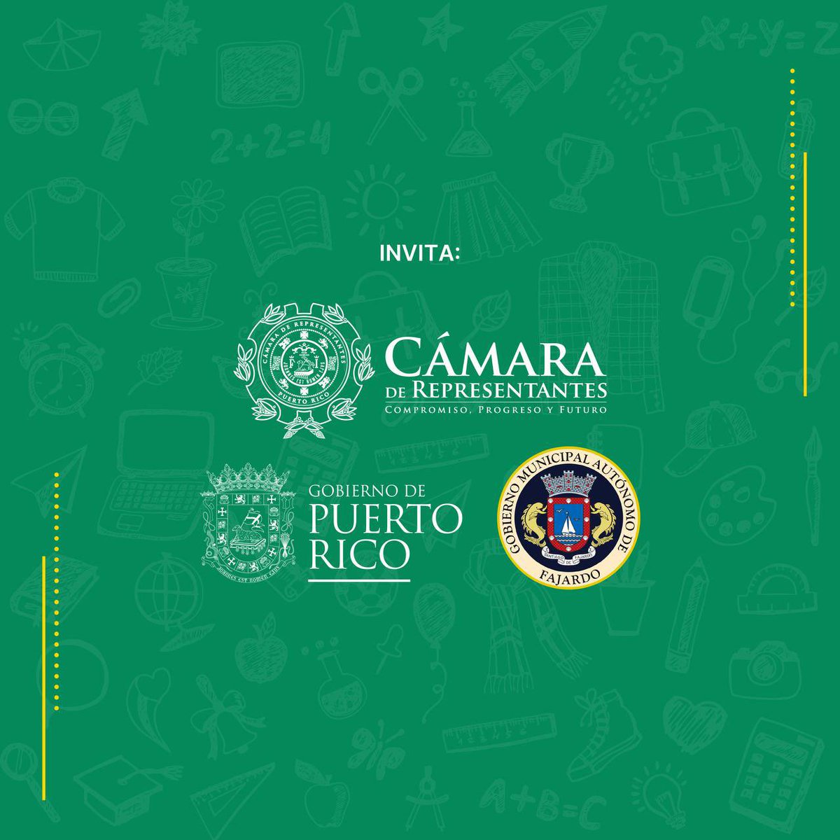 JohnnyMndez36's tweet photo. ¡Ponte Ready pa’ la Escuela 2026!

Mañana, sábado 1 de agosto, te espero en el Coliseo Tomás Dones de Fajardo para nuestra actividad de regreso a clases. Puertas abren a las 9:00 AM, y todos los servicios son completamente GRATIS.

Ven en familia, trae a los nenes y aprovecha todos estos servicios pensados para que empiecen el año escolar con todo lo que necesitan.

Te invitan la Cámara de Representantes de Puerto Rico, Gobierno de Puerto Rico y el Gobierno Municipal Autónomo de Fajardo.

¡Los espero mañana!

#PonteReadyPaLaEscuela #Fajardo #RegresoAClases2026