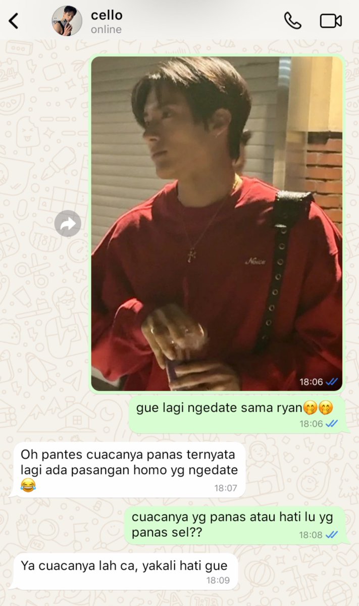 ttuberosee___'s tweet photo. Nomin few tweets au
; Gay Denial

Pesona cowok di chat senin di bales kalo Caca https://t.co/nlkVRazr8S