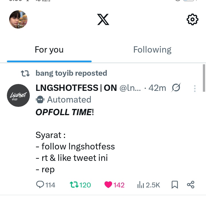 suggcar's tweet photo. @lngshotfess Done kak https://t.co/tdIlNklRiu