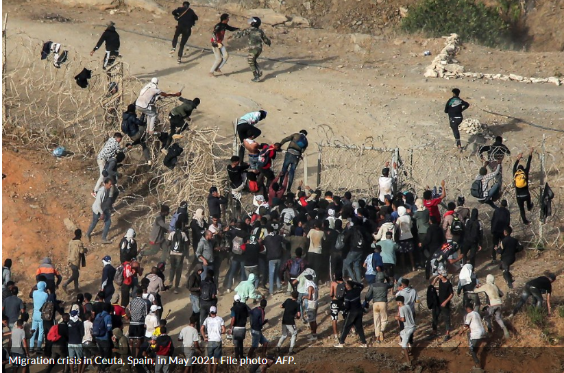 HavryshkoMarta's tweet photo. I wonder how long it will take the EU to decide that the easiest way to solve its immigration crisis is to ship all the newcomers off to Ukraine to rebuild its economy.

I also wonder how thrilled those migrants would be with the idea.

You wanted Europe?

Well, here it is.

There are just... a few details they forgot to mention 😂