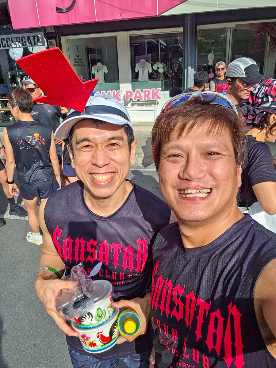 NinjaTooK's tweet photo. ⚡️ ลุงตุ๊ก และ ผองเพื่อน ที่กิจกรรม SANSATAN RUN CLUB No.2 🫶 ดีใจที่ได้เจอกันครับ 🥰 ep.2
#SRC2 #SansatanOrganizer #แสนสะท้านออร์แกไนเซอร์ #แสนสะท้านทำได้ทุกอย่าง #SST
#SansatanRunClub #แสนสะท้านรันคลับ #SSTrunclub #SRC #PIXMEทีมเดียวกัน #TeamCK https://t.co/x4BItrCTFo