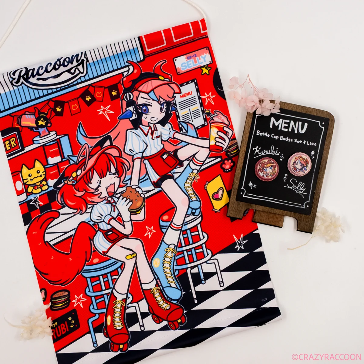 Crazy Raccoon タペストリー 3種セット Crazy Raccoon タペストリー 3種セット TAPESTRY – CRAZY RACCOON