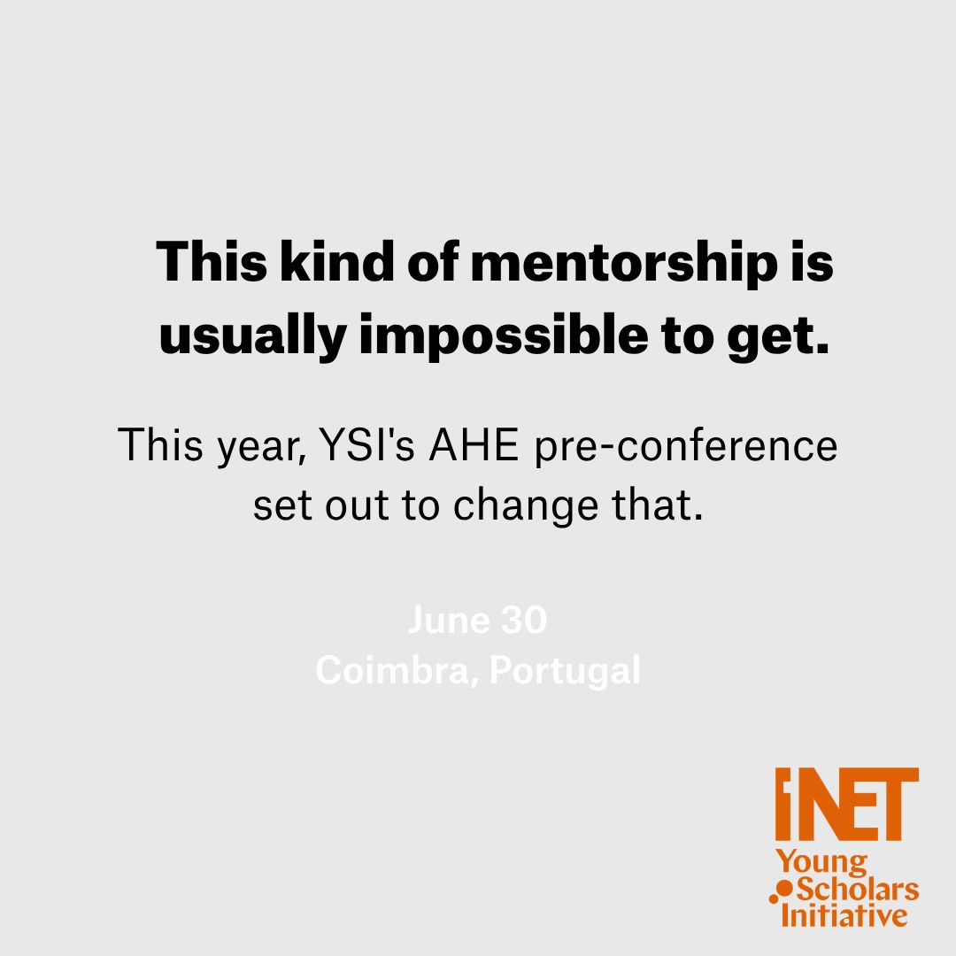 ysi_commons's tweet photo. For many young economists, the mentorship that shapes a career depends on having the right supervisor. At this year's Association for Heterodox Economics pre-conference, YSI's Economic Development Working Group changed that, matching senior mentors with young scholars to read and discuss their early-stage research. As the organizer noted, this is the kind of guidance "usually impossible to access outside of direct supervision." Learn more at https://t.co/pp3zt9Hems.