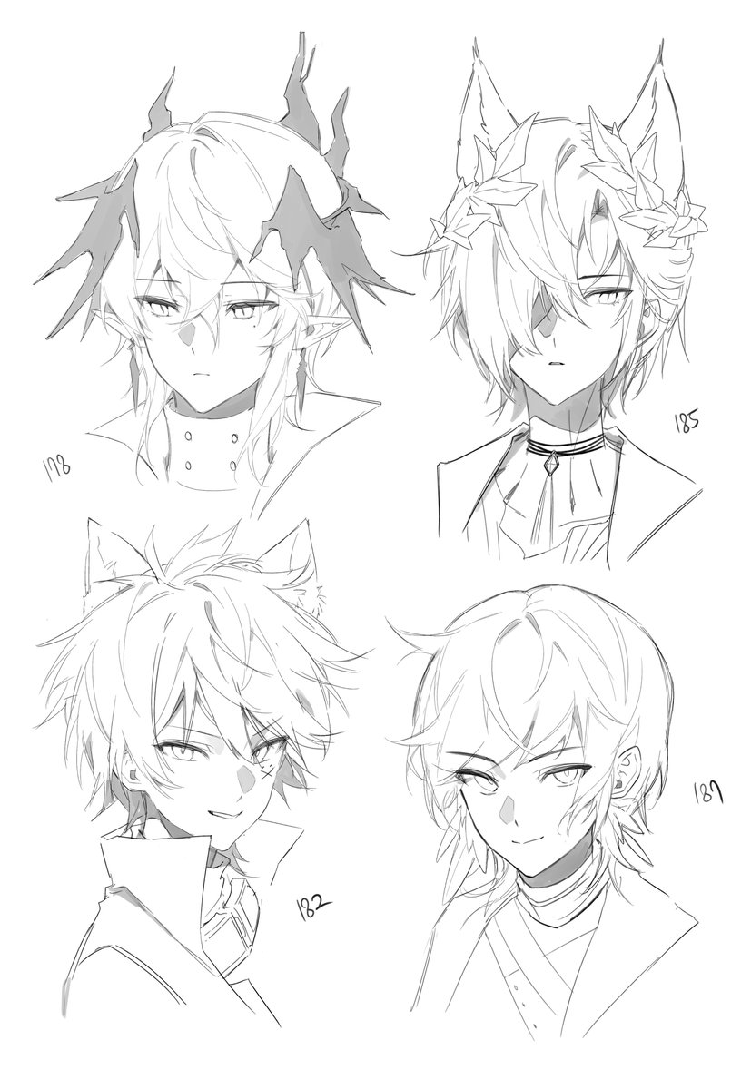 toru_3_'s tweet photo. イケメンを描く練習 https://t.co/jW5CEI6lTh