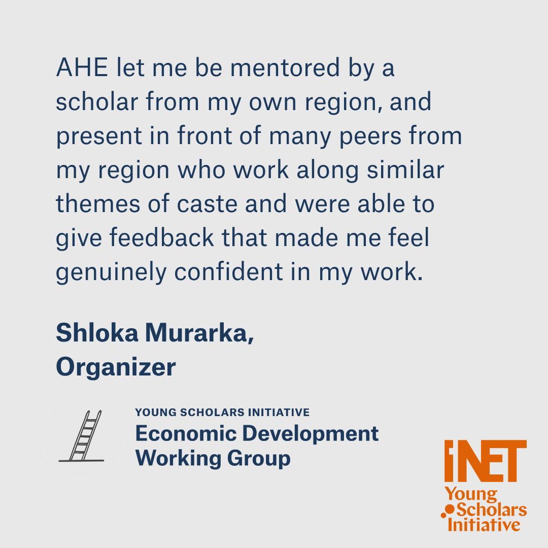 ysi_commons's tweet photo. For many young economists, the mentorship that shapes a career depends on having the right supervisor. At this year's Association for Heterodox Economics pre-conference, YSI's Economic Development Working Group changed that, matching senior mentors with young scholars to read and discuss their early-stage research. As the organizer noted, this is the kind of guidance "usually impossible to access outside of direct supervision." Learn more at https://t.co/pp3zt9Hems.