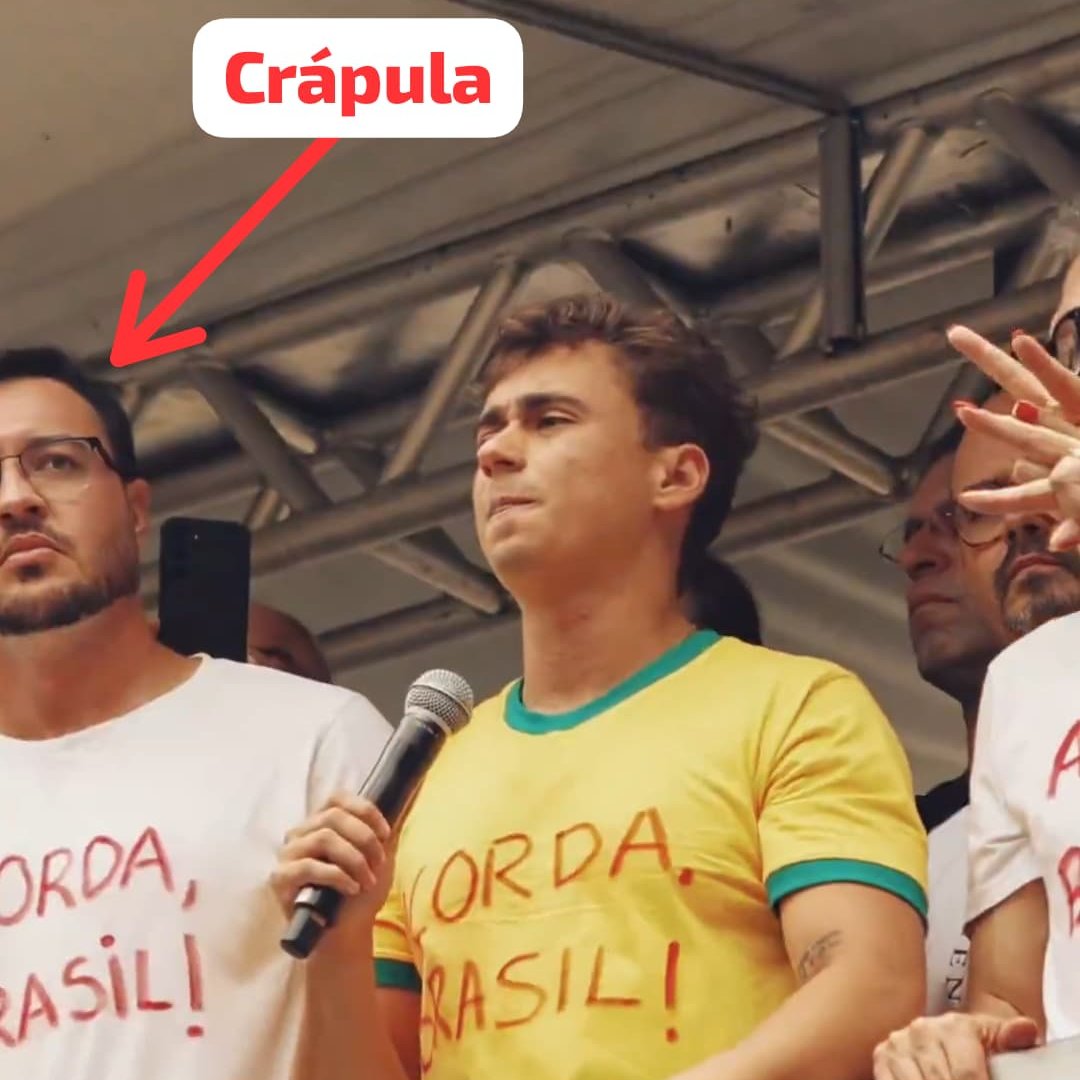 joao8_32_JB's tweet photo. Além de agir para deixar Flávio Bolsonaro sem palanque em Minas Gerais, nikolas quer eleger o crápula Pablo Almeida, ex-assessor dele, que insinuou que Eduardo Bolsonaro deseja a morte do próprio pai!

Não vote em NENHUM deputag apoiado pelo nikolas!

Ele quer eleger uma bancada anti-Bolsonaro usando nossos votos!

#FlavioBolsonaroPresidente2026🇧🇷