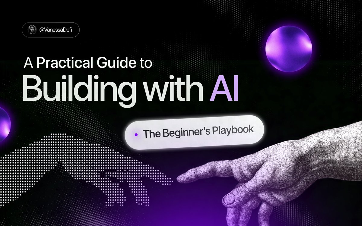 VanessaDefi's tweet photo. Thousands of solo founders are building million-dollar businesses and problem solving apps with AI

And the opportunity is increasingly going to people who can spot those problems and tell AI what to build.

If you’ve been thinking of how to get started, then don’t skip 

🧵👇

You don’t need to learn how to code before you start building with AI.

What you need is to learn how to think like a builder.

And every builder starts the same way:

By solving a problem.

So if you’re starting from zero, follow this path:

𝐋𝐞𝐚𝐫𝐧 𝐡𝐨𝐰 𝐭𝐨 𝐜𝐨𝐦𝐦𝐮𝐧𝐢𝐜𝐚𝐭𝐞 𝐰𝐢𝐭𝐡 𝐀𝐈

Before you think about building apps, learn how to give AI clear instructions.

Spend a few days using ChatGPT from @OpenAI, Claude from @AnthropicAI, or @grok

But don’t just ask questions like ‘What is AI?’ Give it a real job.

Think of what you want to build. For instance, imagine you own a small bakery, your prompt should be:

“𝘠𝘰𝘶 𝘢𝘳𝘦 𝘮𝘺 𝘣𝘶𝘴𝘪𝘯𝘦𝘴𝘴 𝘢𝘴𝘴𝘪𝘴𝘵𝘢𝘯𝘵. 𝘔𝘺 𝘣𝘢𝘬𝘦𝘳𝘺 𝘳𝘦𝘤𝘦𝘪𝘷𝘦𝘴 𝘵𝘩𝘦 𝘴𝘢𝘮𝘦 𝘤𝘶𝘴𝘵𝘰𝘮𝘦𝘳 𝘲𝘶𝘦𝘴𝘵𝘪𝘰𝘯𝘴 𝘦𝘷𝘦𝘳𝘺 𝘥𝘢𝘺 𝘢𝘣𝘰𝘶𝘵 𝘱𝘳𝘪𝘤𝘦𝘴, 𝘰𝘱𝘦𝘯𝘪𝘯𝘨 𝘩𝘰𝘶𝘳𝘴, 𝘢𝘯𝘥 𝘤𝘶𝘴𝘵𝘰𝘮 𝘤𝘢𝘬𝘦 𝘰𝘳𝘥𝘦𝘳𝘴. 𝘊𝘳𝘦𝘢𝘵𝘦 𝘢 𝘞𝘩𝘢𝘵𝘴𝘈𝘱𝘱 𝘍𝘈𝘘 𝘵𝘩𝘢𝘵 𝘢𝘯𝘴𝘸𝘦𝘳𝘴 𝘵𝘩𝘦𝘴𝘦 𝘲𝘶𝘦𝘴𝘵𝘪𝘰𝘯𝘴 𝘪𝘯 𝘢 𝘧𝘳𝘪𝘦𝘯𝘥𝘭𝘺 𝘵𝘰𝘯𝘦.”

Within seconds, you’ll have something you can actually use.

Now from the responses improve it, keep giving back task till you get satisfied with the results.

When you do that, you’re learning how to communicate with AI, and that’s one of the most valuable skills you can develop.

𝐁𝐮𝐢𝐥𝐝 𝐚𝐬𝐬𝐢𝐬𝐭𝐚𝐧𝐭𝐬 𝐛𝐞𝐟𝐨𝐫𝐞 𝐲𝐨𝐮 𝐛𝐮𝐢𝐥𝐝 𝐚𝐩𝐩𝐬

Don’t try to build the next billion-dollar startup on day one.

Build tools that solve small problems.

For instance, you can ask AI to:

“𝘊𝘳𝘦𝘢𝘵𝘦 𝘢 𝘱𝘦𝘳𝘴𝘰𝘯𝘢𝘭 𝘢𝘴𝘴𝘪𝘴𝘵𝘢𝘯𝘵 𝘵𝘩𝘢𝘵 𝘴𝘶𝘮𝘮𝘢𝘳𝘪𝘻𝘦𝘴 𝘦𝘷𝘦𝘳𝘺 𝘗𝘋𝘍 𝘐 𝘶𝘱𝘭𝘰𝘢𝘥 𝘪𝘯𝘵𝘰 𝘧𝘪𝘷𝘦 𝘬𝘦𝘺 𝘱𝘰𝘪𝘯𝘵𝘴 𝘢𝘯𝘥 𝘦𝘯𝘥𝘴 𝘸𝘪𝘵𝘩 𝘵𝘩𝘳𝘦𝘦 𝘢𝘤𝘵𝘪𝘰𝘯 𝘪𝘵𝘦𝘮𝘴.”

When you do this, it helps you think like a builder and that’s the goal.

𝐒𝐭𝐚𝐫𝐭 𝐛𝐮𝐢𝐥𝐝𝐢𝐧𝐠 𝐬𝐢𝐦𝐩𝐥𝐞 𝐚𝐩𝐩𝐬

Once you’re comfortable giving instructions, move to AI app builders.

Tools like @Lovable @boltdotnew and @Replit let you describe an idea in plain English and generate a working application.

You can try something like:

“𝘉𝘶𝘪𝘭𝘥 𝘢 𝘴𝘪𝘮𝘱𝘭𝘦 𝘢𝘱𝘱𝘰𝘪𝘯𝘵𝘮𝘦𝘯𝘵 𝘣𝘰𝘰𝘬𝘪𝘯𝘨 𝘢𝘱𝘱 𝘧𝘰𝘳 𝘢 𝘣𝘢𝘳𝘣𝘦𝘳. 𝘊𝘶𝘴𝘵𝘰𝘮𝘦𝘳𝘴 𝘴𝘩𝘰𝘶𝘭𝘥 𝘤𝘩𝘰𝘰𝘴𝘦 𝘢 𝘥𝘢𝘵𝘦 𝘢𝘯𝘥 𝘵𝘪𝘮𝘦, 𝘢𝘯𝘥 𝘵𝘩𝘦 𝘣𝘢𝘳𝘣𝘦𝘳 𝘴𝘩𝘰𝘶𝘭𝘥 𝘳𝘦𝘤𝘦𝘪𝘷𝘦 𝘢 𝘤𝘰𝘯𝘧𝘪𝘳𝘮𝘢𝘵𝘪𝘰𝘯.”

With just this simple description, you’ll see what AI can do.

𝐋𝐞𝐚𝐫𝐧 𝐚𝐮𝐭𝐨𝐦𝐚𝐭𝐢𝐨𝐧

Building isn’t always about creating new apps.

Sometimes it’s about removing repetitive work.

Tools like @zapier and @make_hq help you connect the apps you already use.

𝐁𝐮𝐢𝐥𝐝 𝐀𝐈 𝐚𝐬𝐬𝐢𝐬𝐭𝐚𝐧𝐭𝐬 𝐟𝐨𝐫 𝐛𝐮𝐬𝐢𝐧𝐞𝐬𝐬𝐞𝐬

Businesses spend hours answering the same questions every day.

That’s an opportunity.

Tools like @voiceflow let you build AI assistants for WhatsApp, Instagram, websites, and other customer touchpoints without traditional coding.

—————— ••• ✦ ••• ——————

You don’t need to build the next ChatGPT. Just find a real problem and use AI to solve it.

It’s that simple!

And I believe this tweet has given you more than enough details to get started.

Like and RT for others to see.