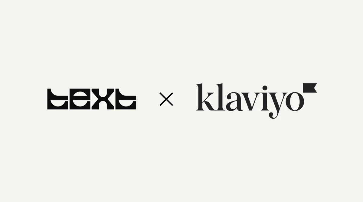 Text and Klaviyo integration closes the gap between marketing and sales 🤝