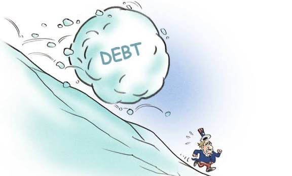 Ranger5052's tweet photo. The only threat and only problem America faces, the only thing that matters is the National Debt.

End subsidies. End welfare, cut all gov grants, put the military at $800B a year. Stop funding public education. All waste.

If we go bankrupt there will be war and barbarism. https://t.co/0M3UKxAIWs