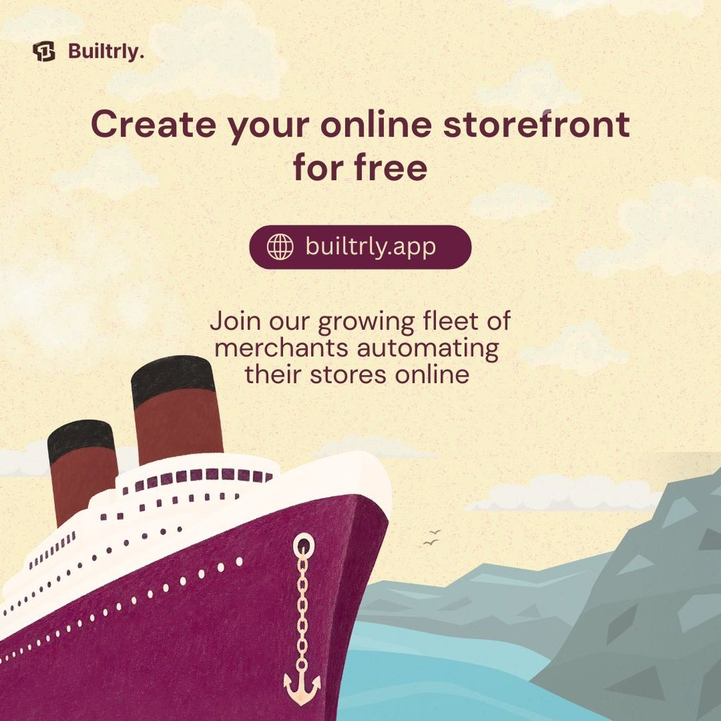 Builtrly's tweet photo. We are waiting to welcome you aboard on Builtrly ❤️🚢 https://t.co/qnCXQqOMRN