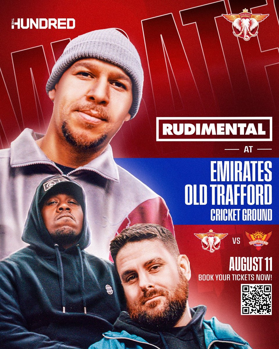 EmiratesOT's tweet photo. Time to go 𝗥𝗨𝗗𝗜𝗠𝗘𝗡𝗧𝗔𝗟 at Emirates Old Trafford 😍

Witness the action. Feel the music. Grab your tickets now 🎟️👉 https://t.co/BgLQNX7vNs https://t.co/EWkrcOrUQz