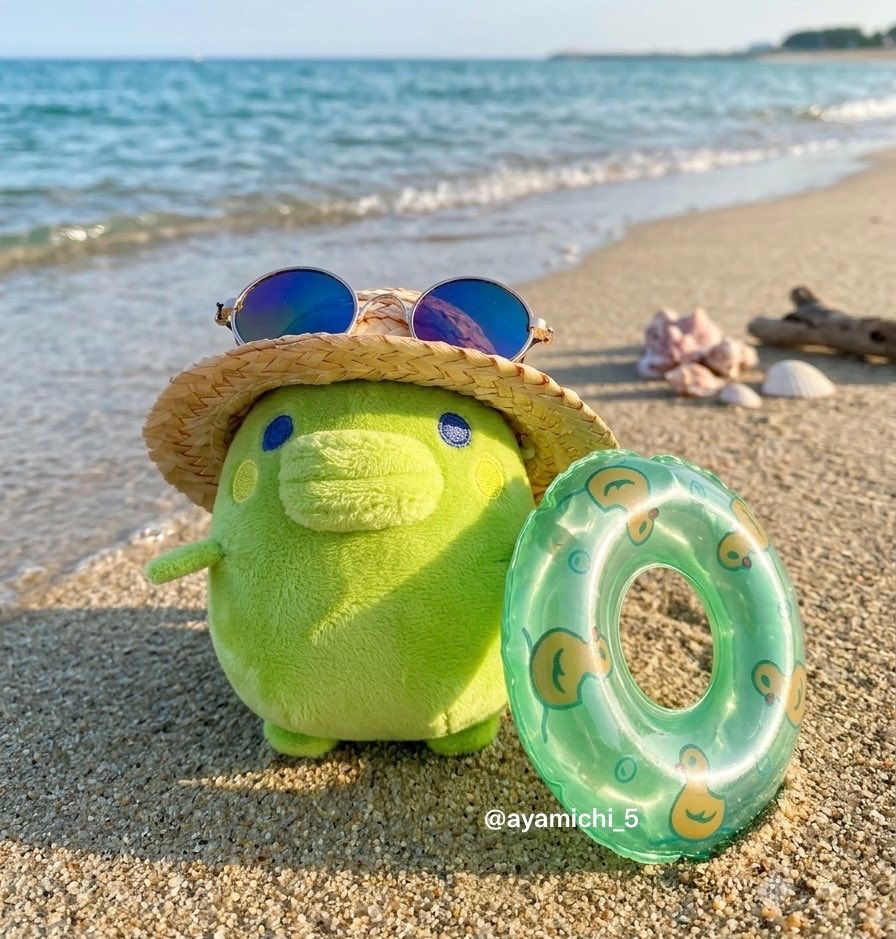 ayamichi_5's tweet photo. 夏だっち .ᐟ.ᐟ 🏖☀️🐚

(ぱっちの夏休み) https://t.co/2C0TCZxLYz