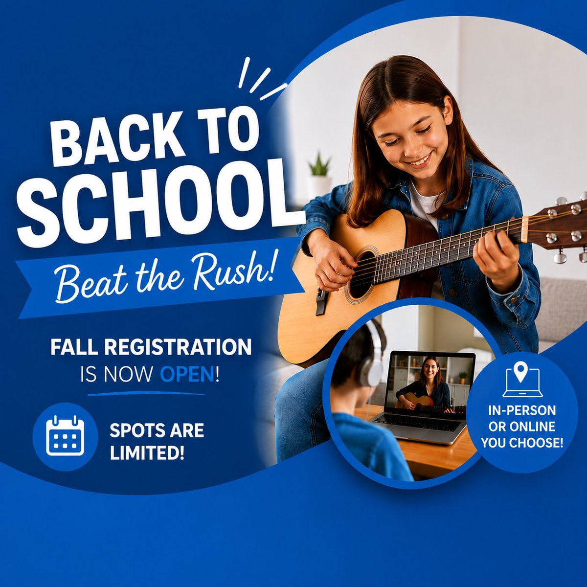 MyMusicAcademy's tweet photo. 🎵Fall registration is now open!

Reserve your spot today!
Register here -> https://t.co/j3uMIMFySs https://t.co/odD0LnAXeW