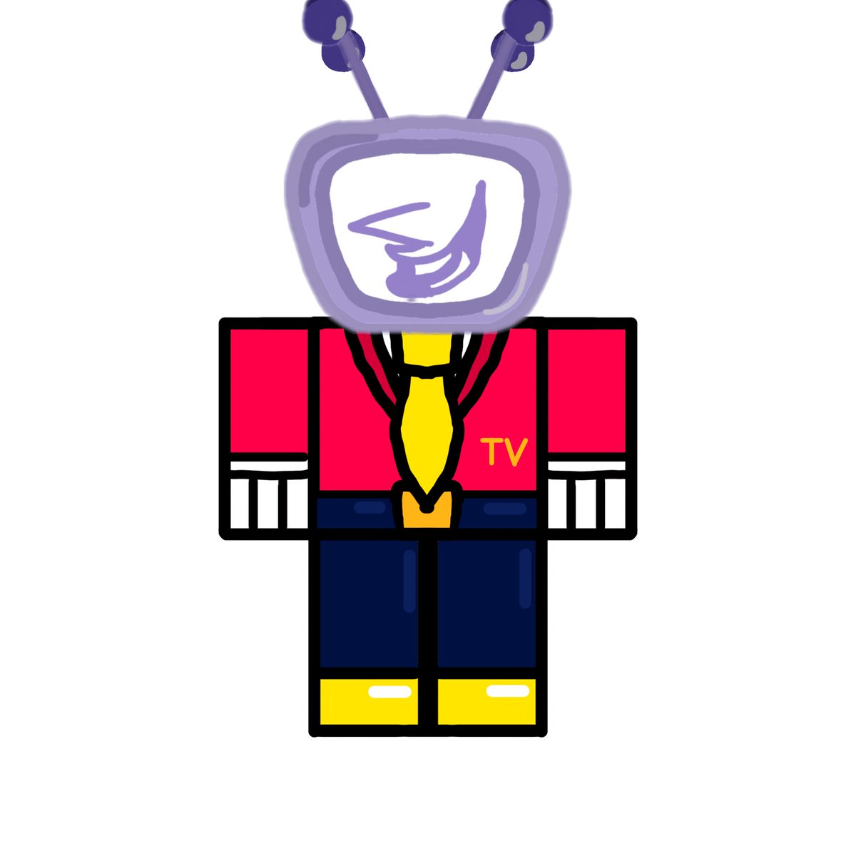 LiNo729650's tweet photo. I just drew this veeronica skin,its veeronica mixed with tenna and I would call it tvee time I thought maybe custom music while skating like trendhopper has just with the tenna theme everyone knows(ignore the second head it kinda glitched) @rblxforsaken @ibisPaint @isaac3523 https://t.co/B5X0zVhl4K