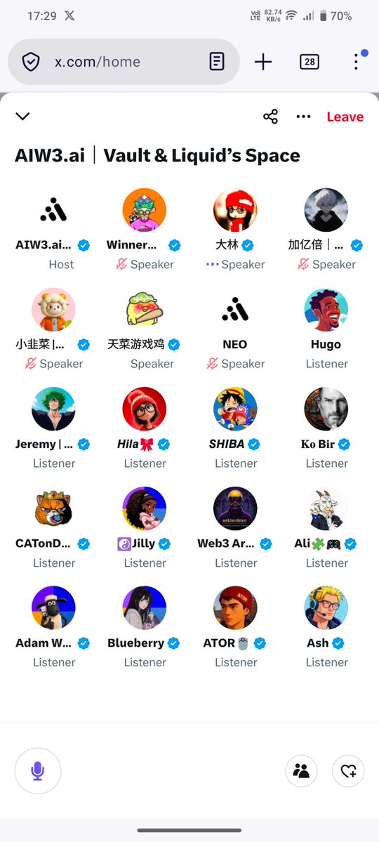 OmgItsMe_Op's tweet photo. @AIW3_official 0xc78de11c2BfC5Ae15C00637aCb123b19ecD703d4

Thanks for the always taking care of the community 🫡❤️ https://t.co/pteHUd95NX